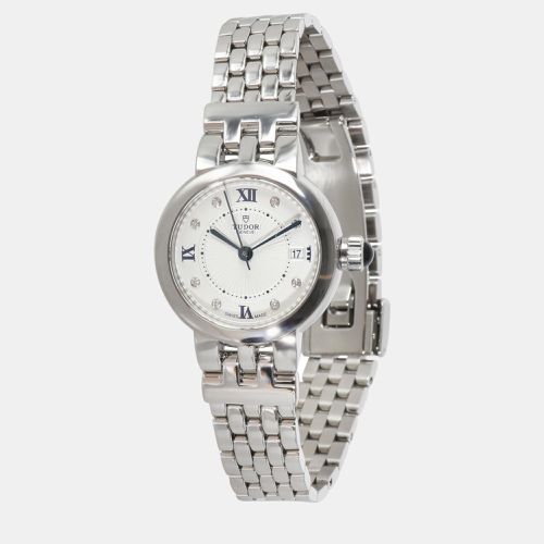 Tudor Silver Stainless Steel Claire De Rose 35200 Automatic Women's Wristwatch 26 mm - Tudor - Modalova