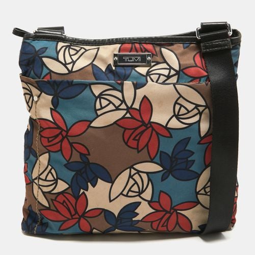 Printed Nylon and Leather Zip Messenger Bag - TUMI - Modalova