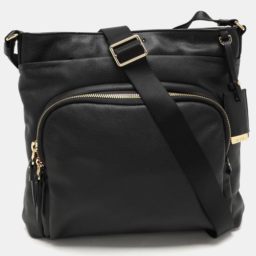 TUMI Black Leather Voyageur Messenger Bag - TUMI - Modalova