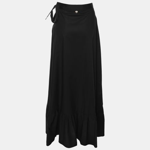 Cotton Ruffled Midi Skirt M - Twinset - Modalova
