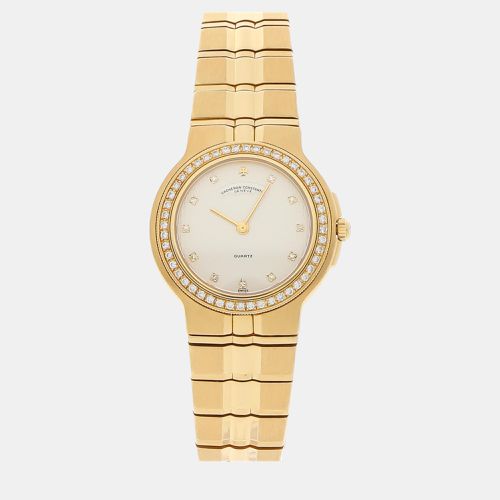 Vacheron Constantin White 18k Yellow Gold Phidias 16520/967J-8193 Quartz Women's Wristwatch 28 mm - Vacheron Constantin - Modalova