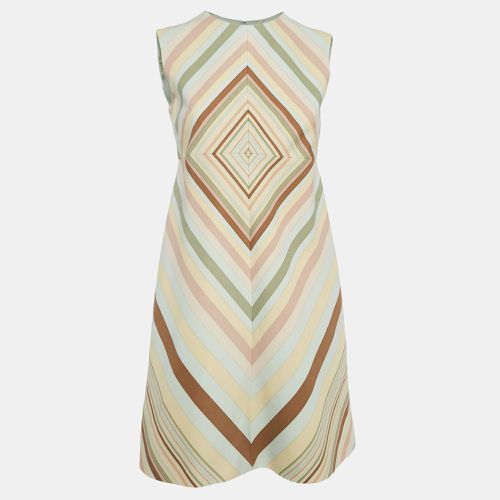 Striped Wool Blend Mini Dress S - Valentino - Modalova