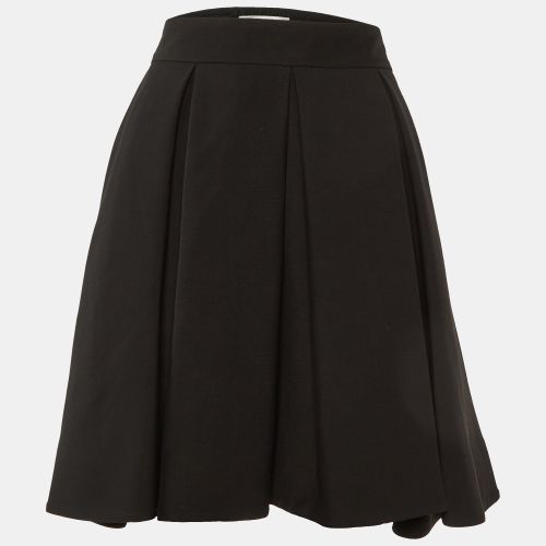 Wool Pleated Mini Skirt M - Valentino - Modalova