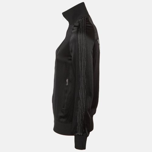 Satin Zip Front Track Jacket S - Valentino - Modalova