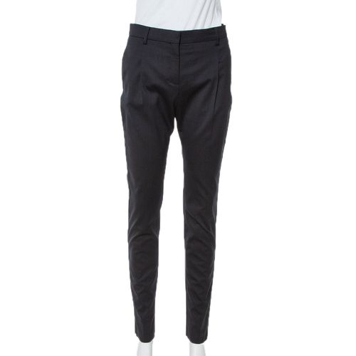 Valentino Black Wool Tailored Pants S - Valentino - Modalova