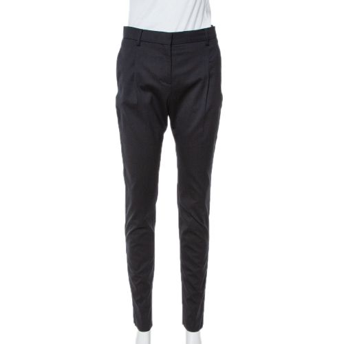 Valentino Black Wool Tailored Pants S - Valentino - Modalova