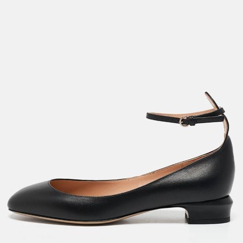 Leather Tango Ankle Strap Flats Size 37 - Valentino - Modalova