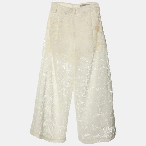 Lace Wide Leg Trouser XS - Valentino - Modalova