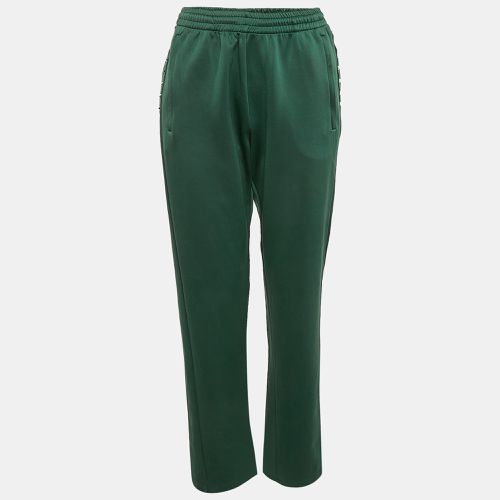 Valentino Green Jersey Studded Jogger Pants M - Valentino - Modalova