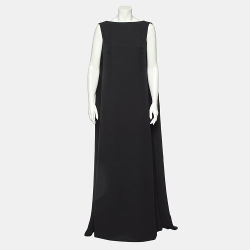 Silk Crepe Sleeveless Maxi Dress M - Valentino - Modalova