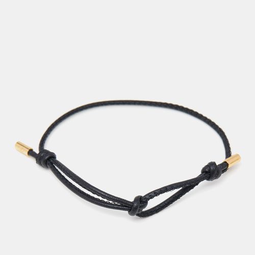 Leather Cord Adjustable Bracelet - Valentino - Modalova