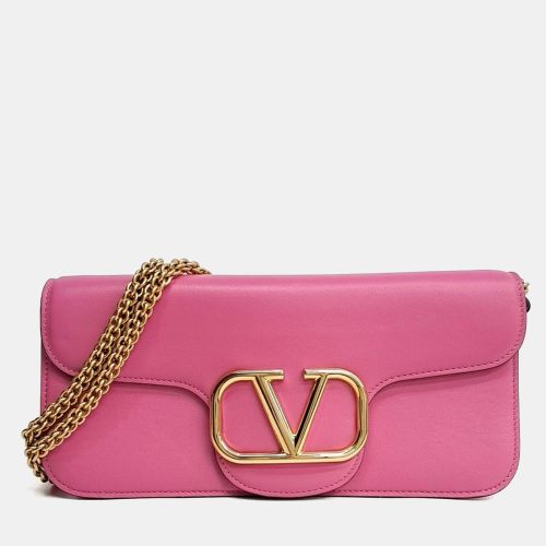 Leather V-logo Rocco shoulder bag - Valentino - Modalova