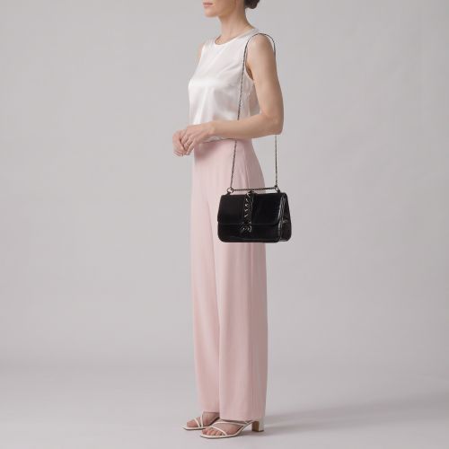 Rockstud Glam Lock Medium Leather Bag - Valentino - Modalova