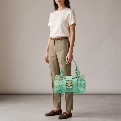 VLogo Medium Python Top Handle Bag - Valentino - Modalova