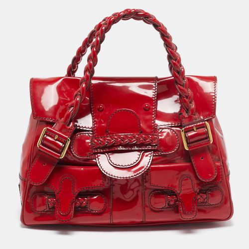 Patent Leather Histoire Satchel - Valentino - Modalova