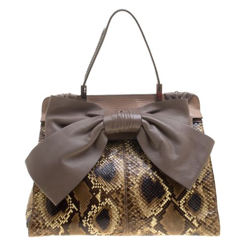 Exotic Skin and Leather Aphrodite Bow Bag - Valentino - Modalova