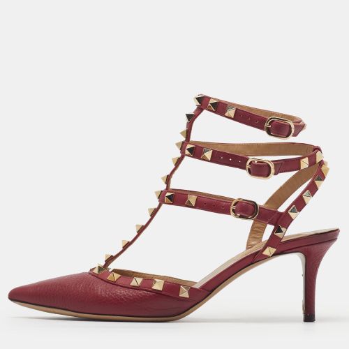 Rockstud Size 38 Leather Pumps - Valentino - Modalova