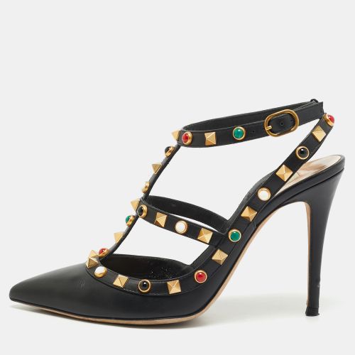 Rockstud Size 37 Leather Pumps - Valentino - Modalova