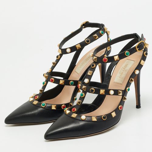 Rockstud Size 37 Leather Pumps - Valentino - Modalova