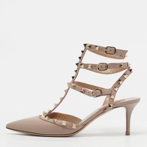 Rockstud Size 39 Leather Pumps - Valentino - Modalova