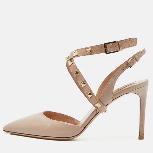 Valentino Beige Leather Rockstud Pumps Size 36.5 - Valentino - Modalova