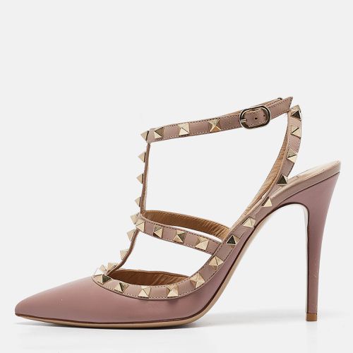 Valentino Beige Leather Rockstud Pumps Size 39 - Valentino - Modalova