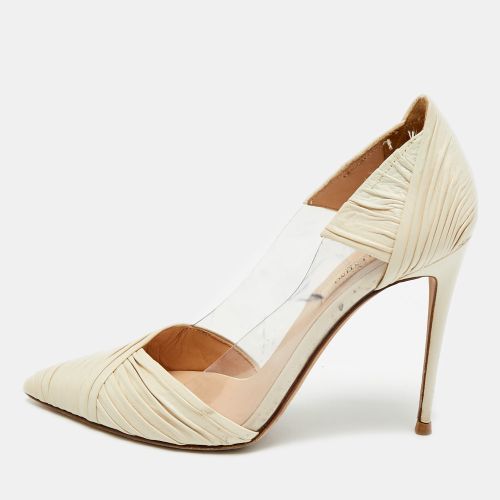 B-Drape Size 38.5 Leather and PVC Pumps - Valentino - Modalova