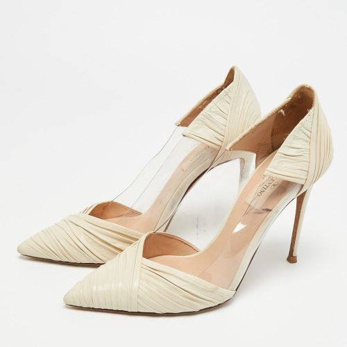 B-Drape Size 38.5 Leather and PVC Pumps - Valentino - Modalova