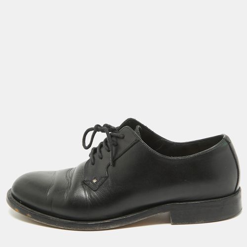 Valentino Black Leather Lace Up Derby Size 36 - Valentino - Modalova