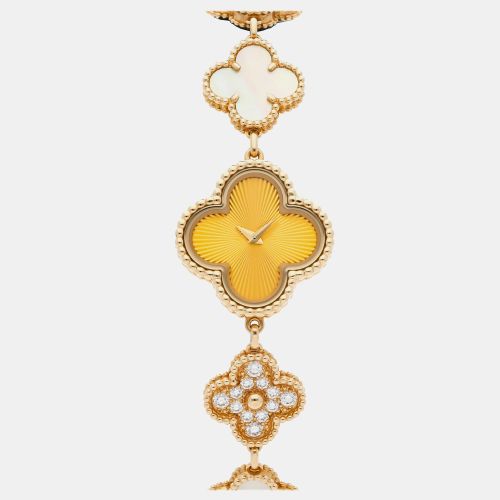 Pre-Owned Sweet Alhambra Watch VCARO8WW00 - Van Cleef & Arpels - Modalova
