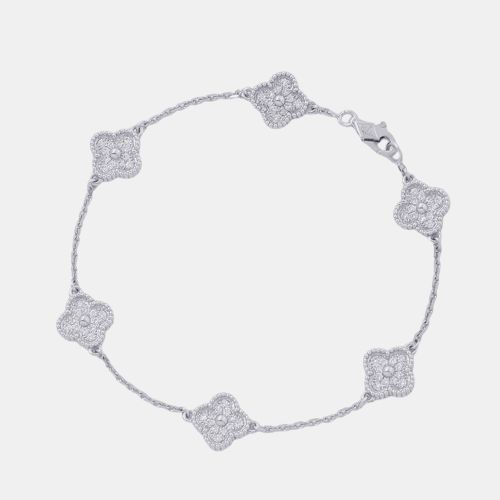 Sweet Alhambra 18K Gold Bracelet - Van Cleef & Arpels - Modalova
