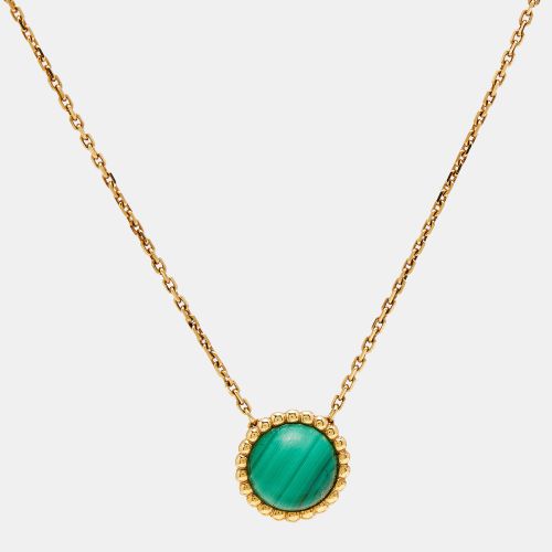 Perlée Malachite 18k Gold Necklace - Van Cleef & Arpels - Modalova