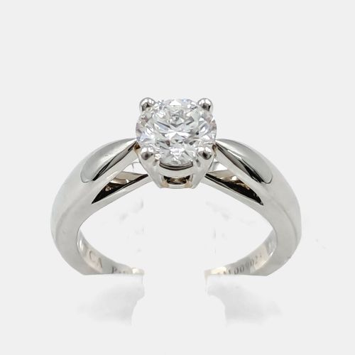 Bonheur Solitaire Ring I M00007 Platinum Diamond Ring 48 - Van Cleef & Arpels - Modalova