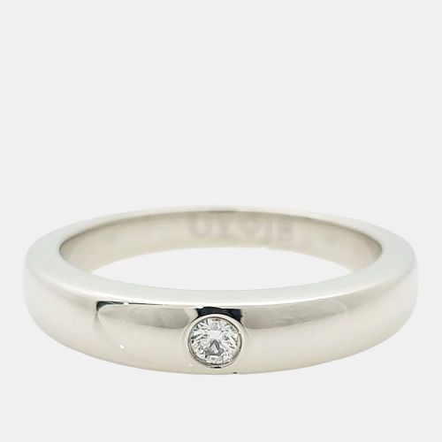 New York Single Diamond 18k White Gold Ring - Van Cleef & Arpels - Modalova