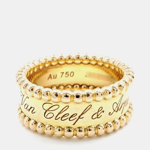 Perlee 18k Yellow Gold Ring - Van Cleef & Arpels - Modalova