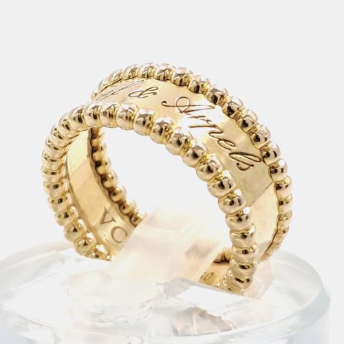 Perlee 18k Yellow Gold Ring - Van Cleef & Arpels - Modalova