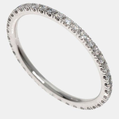 K Gold and Diamond Eternity Band Ring EU 49 - Van Cleef & Arpels - Modalova