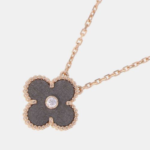 Van Cleef & Arpels 18K Pink Gold Vintage Alhambra Necklace - Van Cleef & Arpels - Modalova