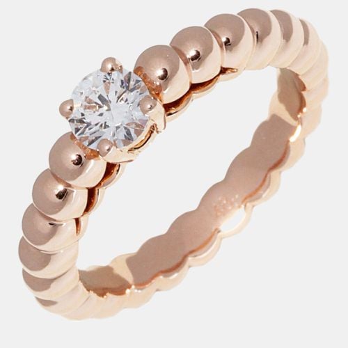 Diamond Solitaire Ring Rose Metal - Van Cleef & Arpels - Modalova