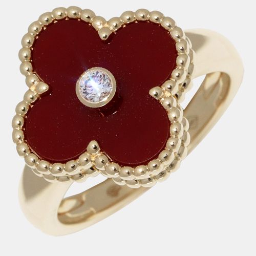 K Gold and Diamond Alhambra Ring EU 51 - Van Cleef & Arpels - Modalova