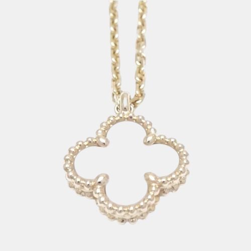 Van Cleef & Arpels 18K Yellow Gold Sweet Alhambra Pendant Necklace - Van Cleef & Arpels - Modalova