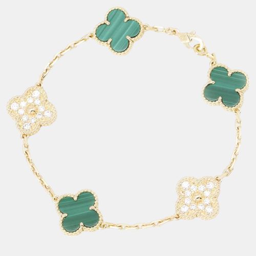 Van Cleef & Arpels Vintage Alhambra Bracelet 5 motifs 18K Yellow Gold - Van Cleef & Arpels - Modalova