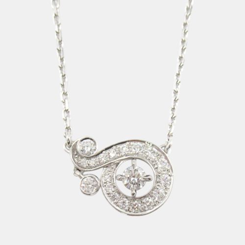 Van Cleef & Arpels 18k White Gold Diamond Necklace Clear Metal - Van Cleef & Arpels - Modalova