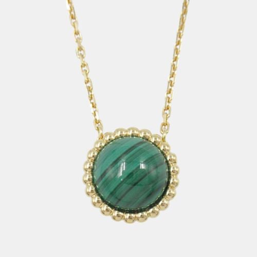 Van Cleef & Arpels Malachite 18k Yellow Gold Necklace Green Metal - Van Cleef & Arpels - Modalova