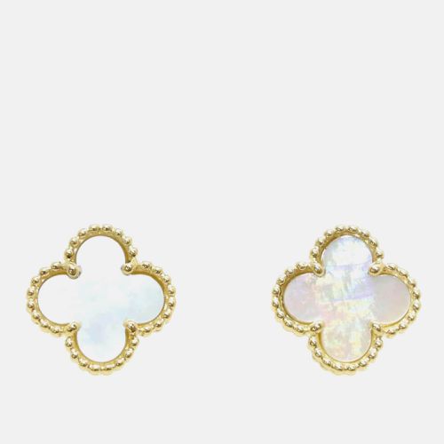 Van Cleef & Arpels 18K Yellow Gold Sweet Alhambra Earrings - Van Cleef & Arpels - Modalova