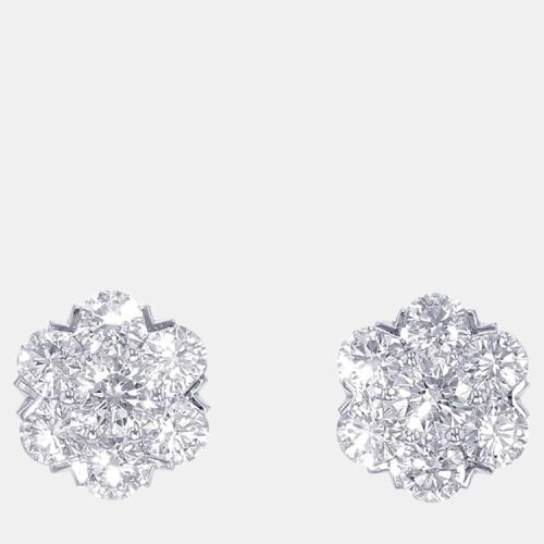 Van Cleef & Arpels 18K White Gold Fleurette Earrings - Van Cleef & Arpels - Modalova