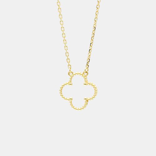 Van Cleef & Arpels 18K Yellow Gold Vintage Alhambra Pendant Necklace - Van Cleef & Arpels - Modalova