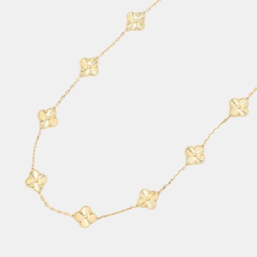 Van Cleef & Arpels Vintage Alhambra Necklace 10 Motifs 18K Yellow Gold - Van Cleef & Arpels - Modalova