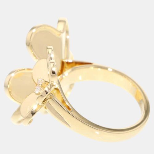 Van Cleef & Arpels Frivol Entre Le Door Ring Size 53/#13 18K Yellow Gold - Van Cleef & Arpels - Modalova