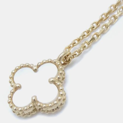 Van Cleef & Arpels 18K Yellow Gold Sweet Alhambra Pendant Necklace - Van Cleef & Arpels - Modalova